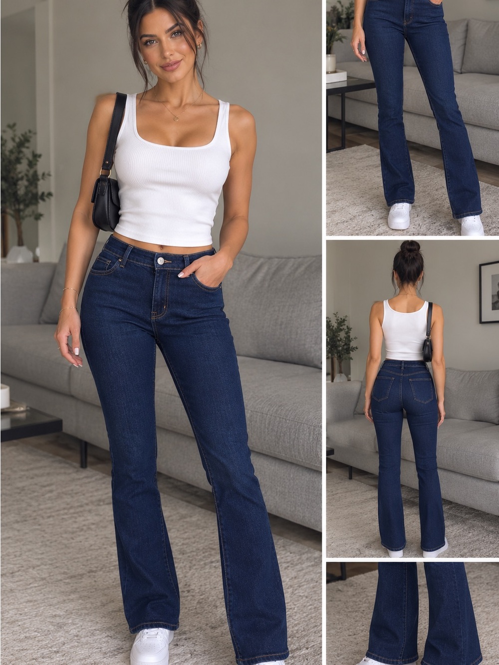 Old Navy Dark wash boot cut Jeans